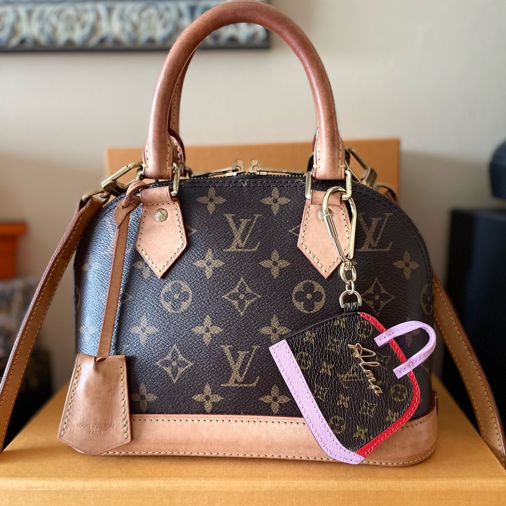 Louis Vuitton Alma Bb brown monogram top handle bag - Picture 16 of 16